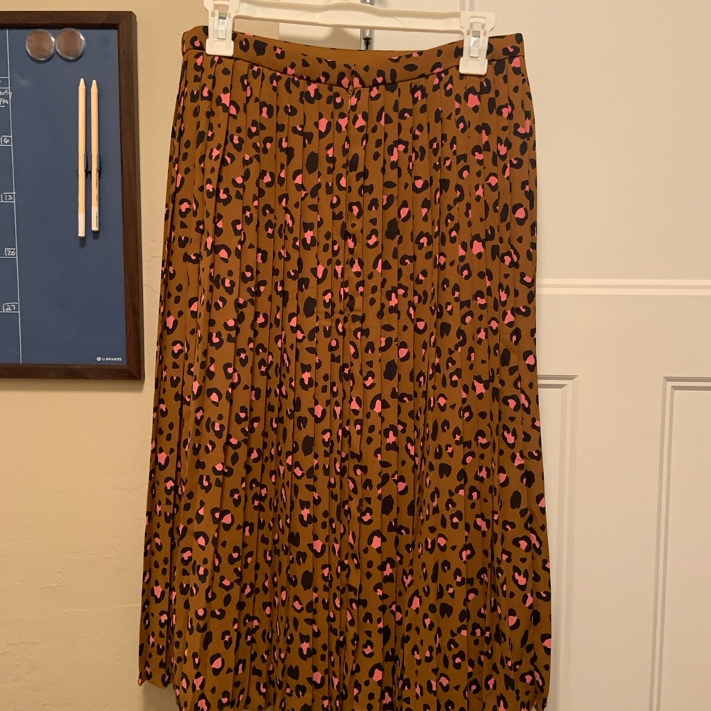JCrew NWT Women Size 6 Leopard Skirt